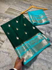 Banarasi warm silk saree