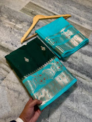 Banarasi warm silk saree
