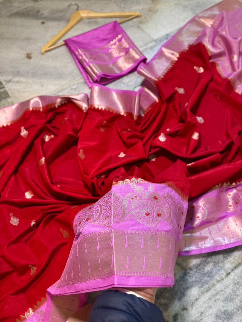 Banarasi warm silk saree