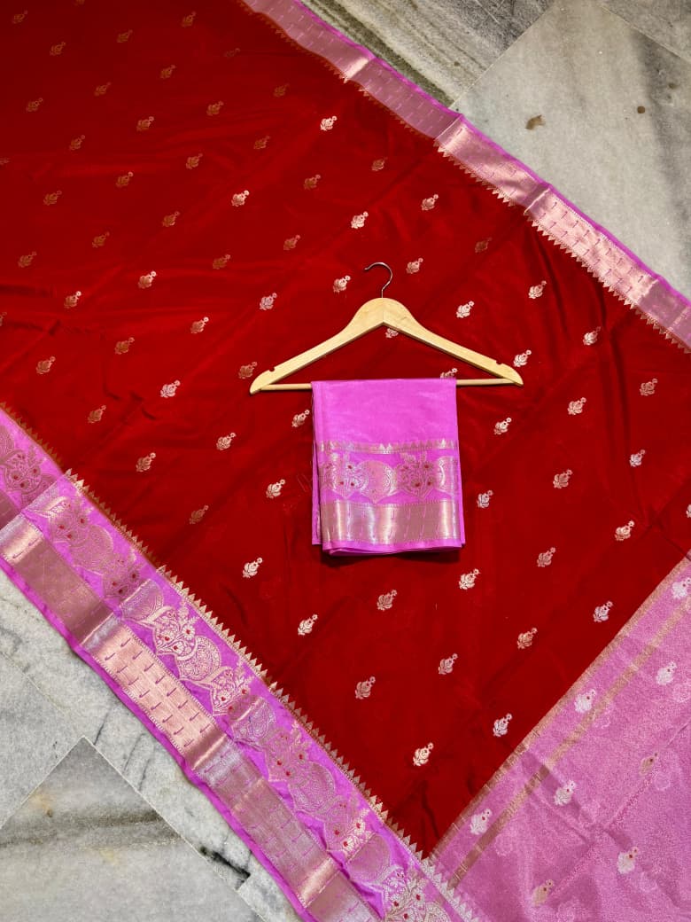 Banarasi warm silk saree