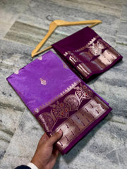Banarasi warm silk saree