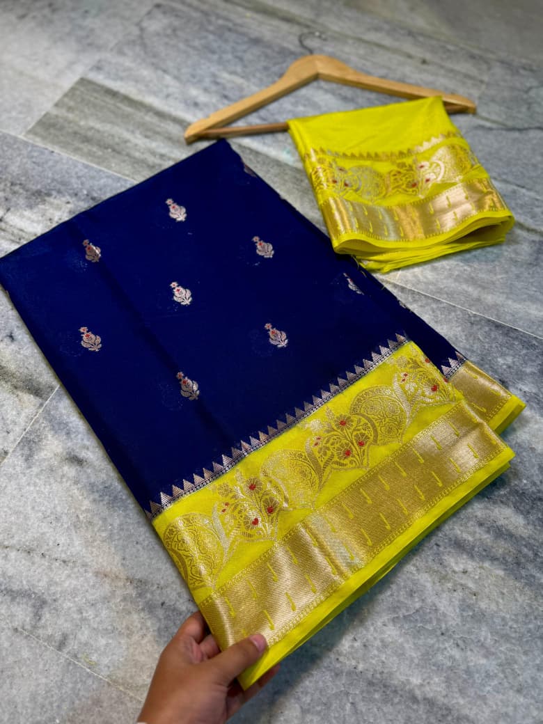 Banarasi warm silk saree