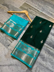 Banarasi warm silk saree