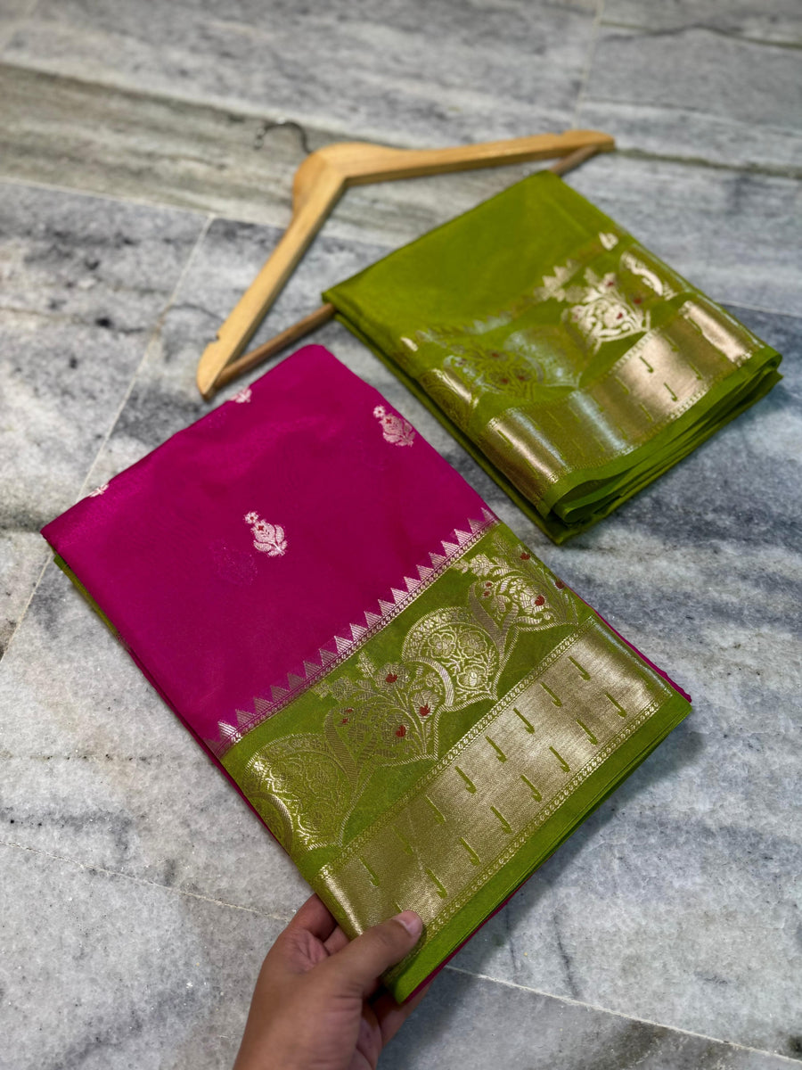 Banarasi warm silk saree
