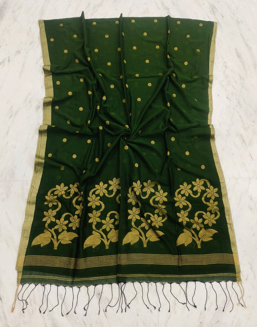 Pure Cotton Jamdani Saree