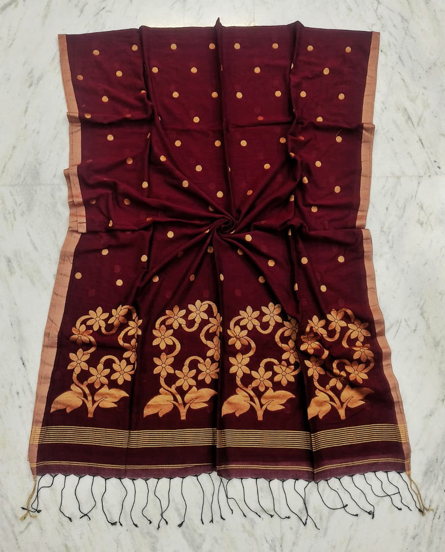 Pure Cotton Jamdani Saree
