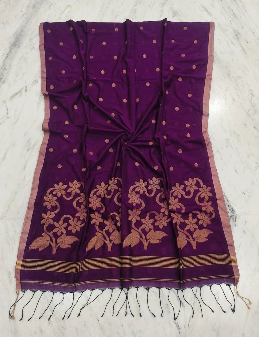 Pure Cotton Jamdani Saree
