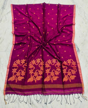 Pure Cotton Jamdani Saree