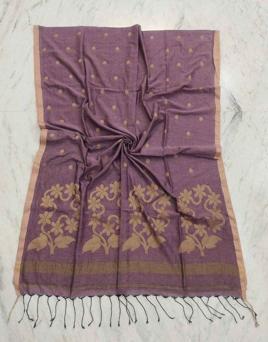 Pure Cotton Jamdani Saree