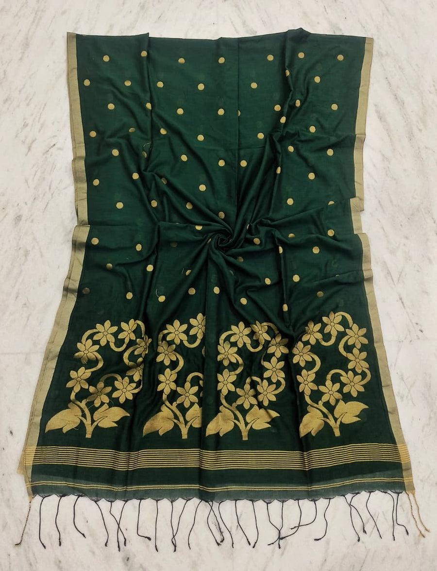 Pure Cotton Jamdani Saree