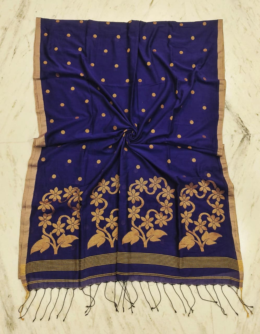 Pure Cotton Jamdani Saree
