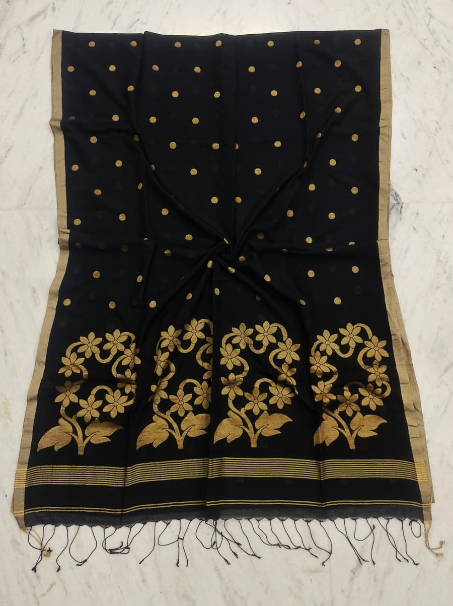 Pure Cotton Jamdani Saree