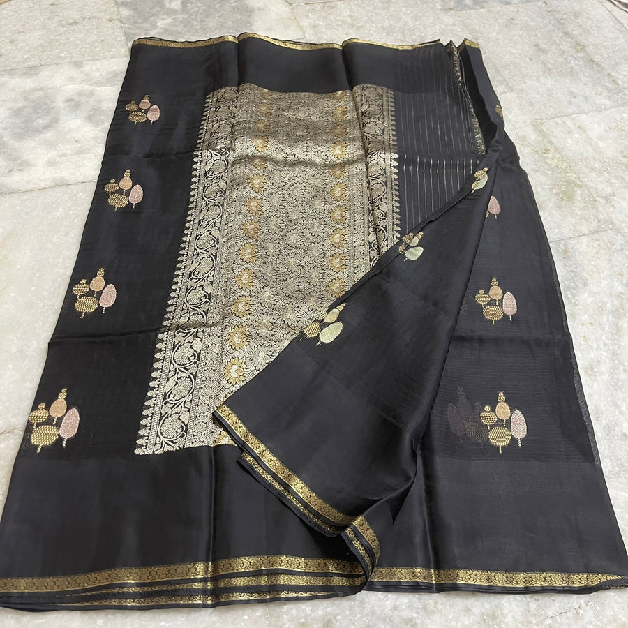 Manipuri Pure Silk Kota Weaving Saree