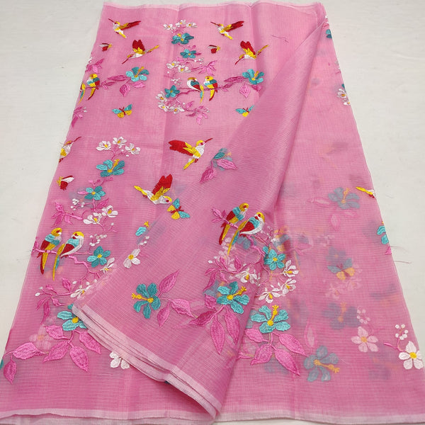 Elegant Kota Doria mix cotton saree