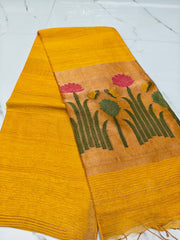 Pure Lenin Jamdhani saree