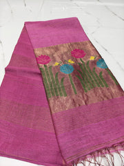 Pure Lenin Jamdhani saree