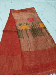Pure Lenin Jamdhani saree