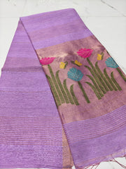 Pure Lenin Jamdhani saree