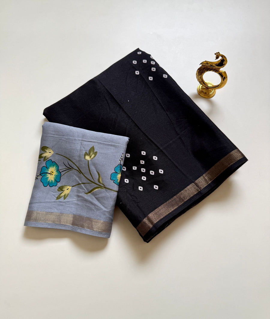Mul cotton saree