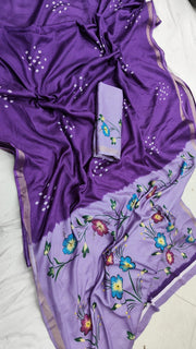 Mul cotton saree