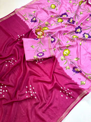 Mul cotton saree
