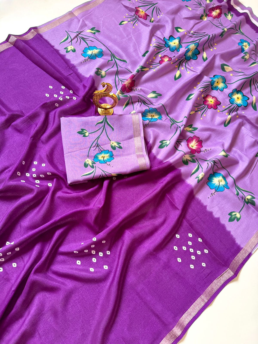 Mul cotton saree