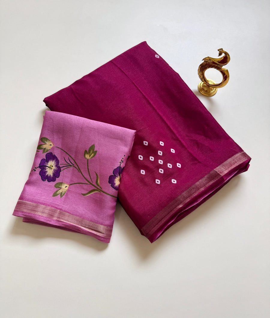 Mul cotton saree
