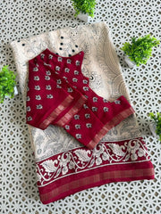 Premium MarshMellow Saree