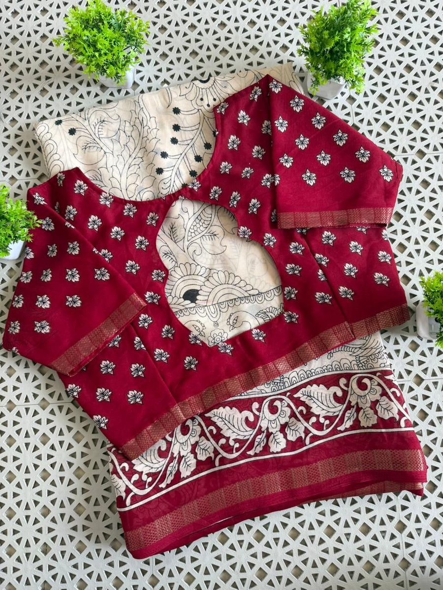 Premium MarshMellow Saree