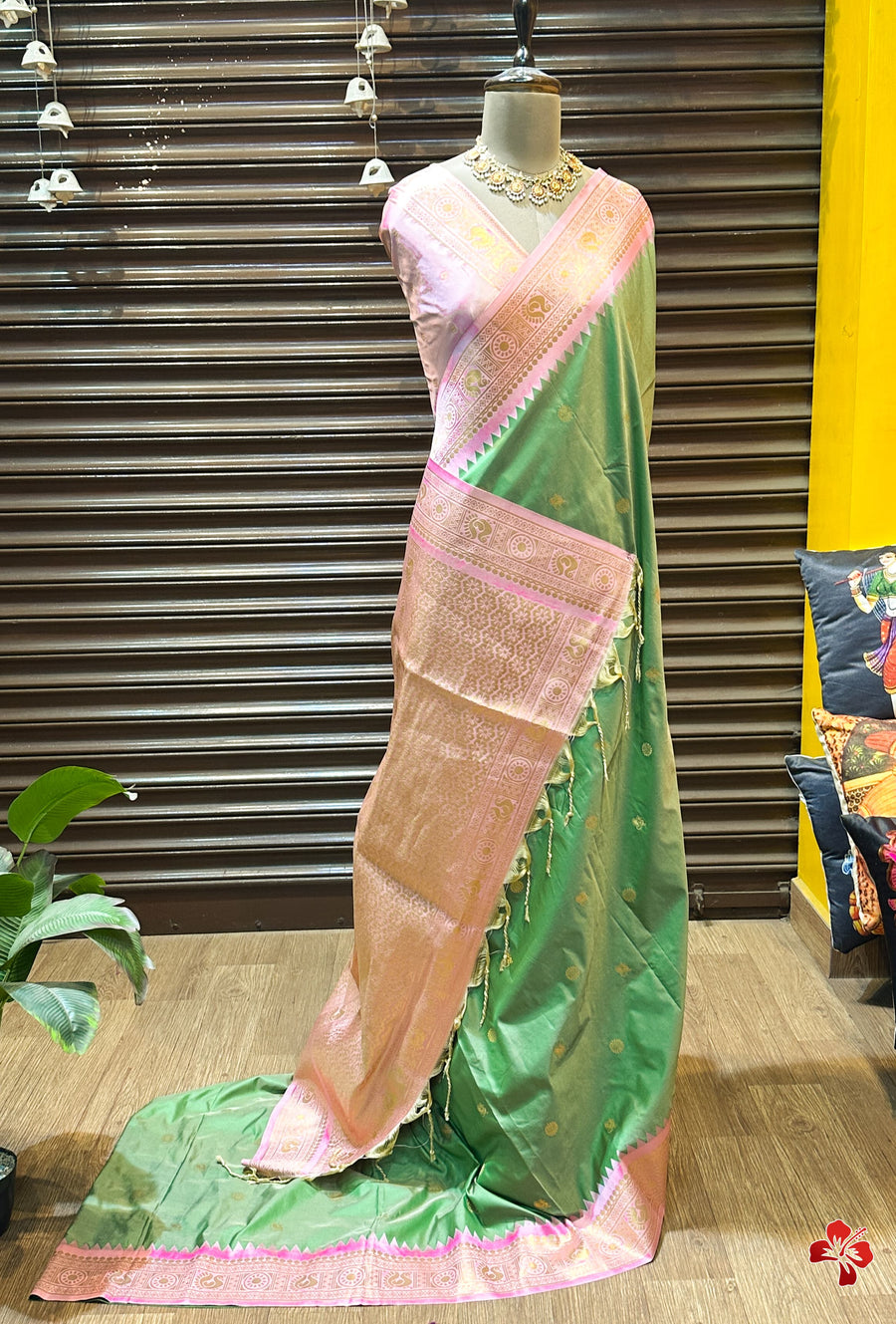 Semi Kanjivaram soft silk saree