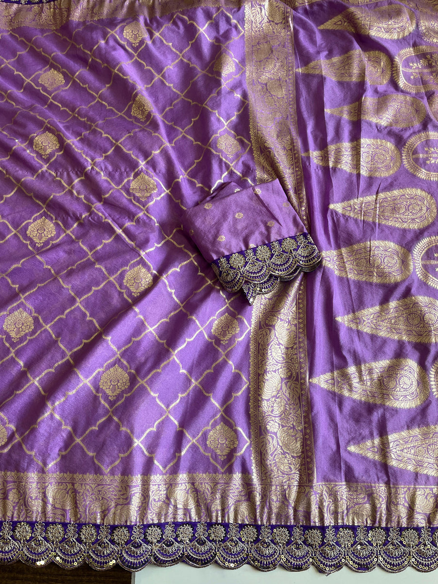 Premium Banarasi silk saree