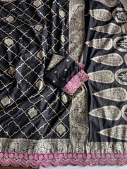 Premium Banarasi silk saree