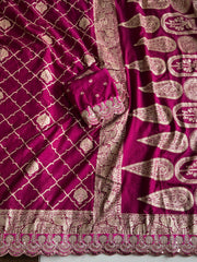 Premium Banarasi silk saree