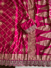 Premium Banarasi silk saree