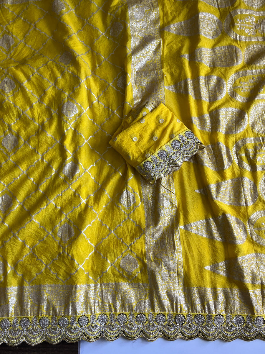 Premium Banarasi silk saree