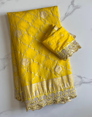 Premium Banarasi silk saree
