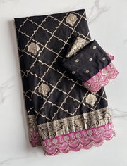 Premium Banarasi silk saree