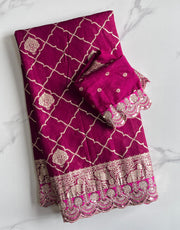 Premium Banarasi silk saree