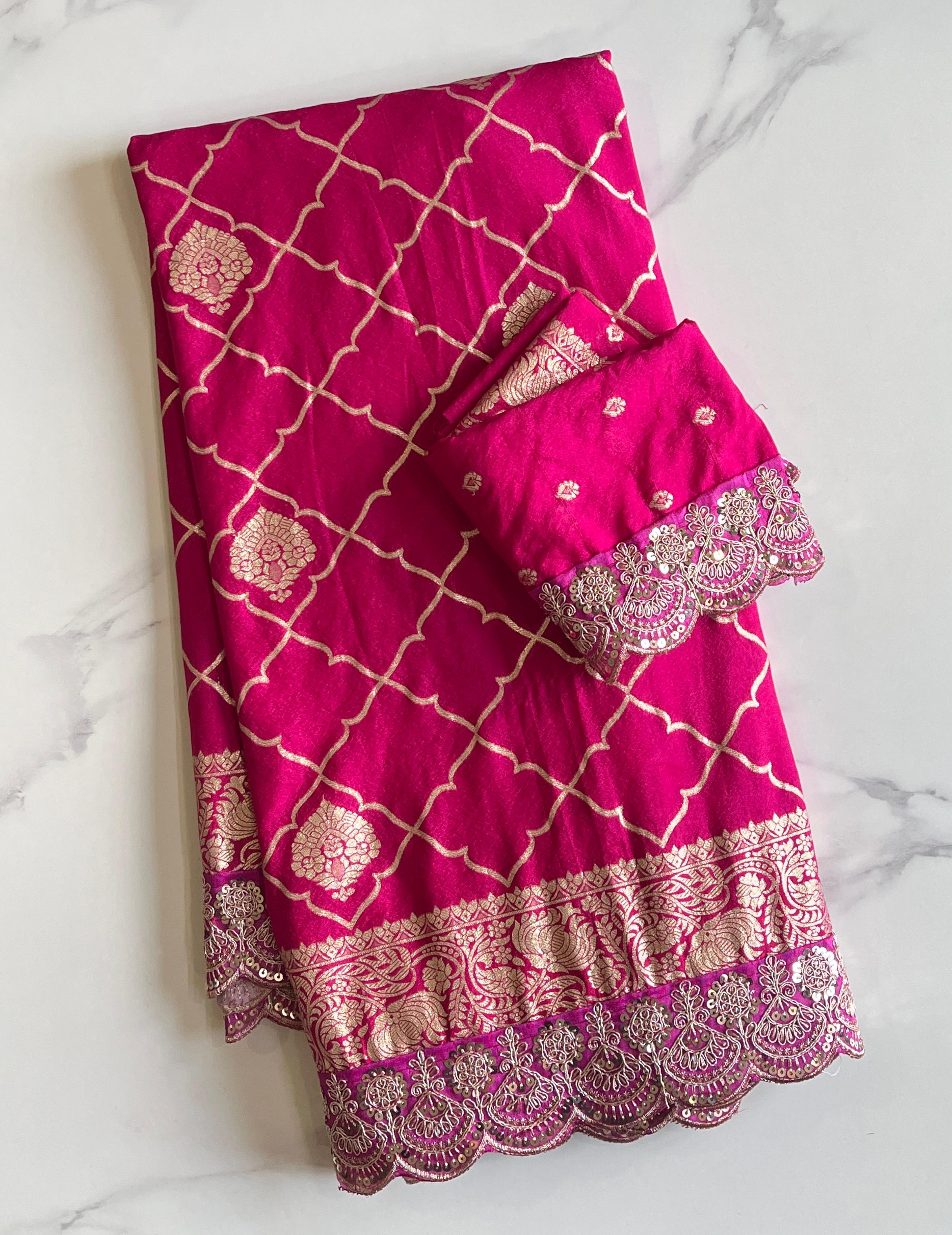 Premium Banarasi silk saree