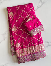 Premium Banarasi silk saree
