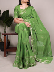 premium crush crepe silk sarees