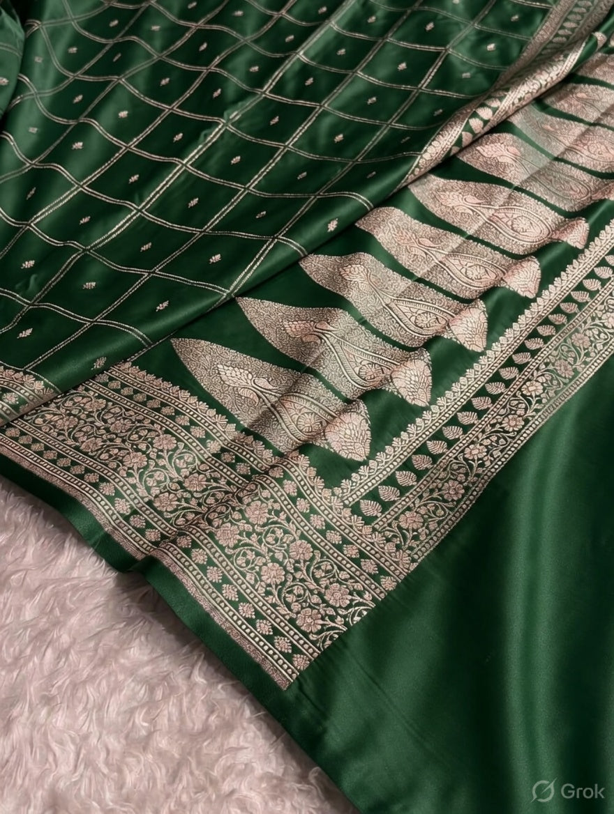 Pure Mashru silk saree