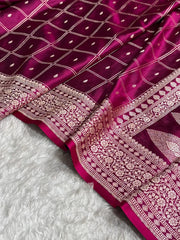 Pure Mashru silk saree