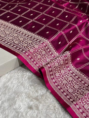 Pure Mashru silk saree