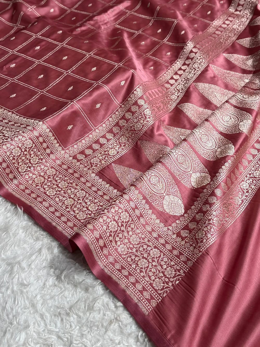 Pure Mashru silk saree