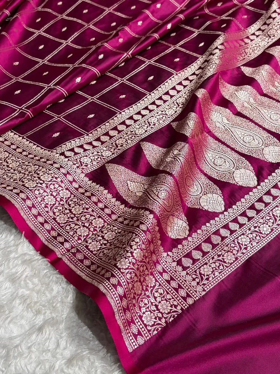 Pure Mashru silk saree