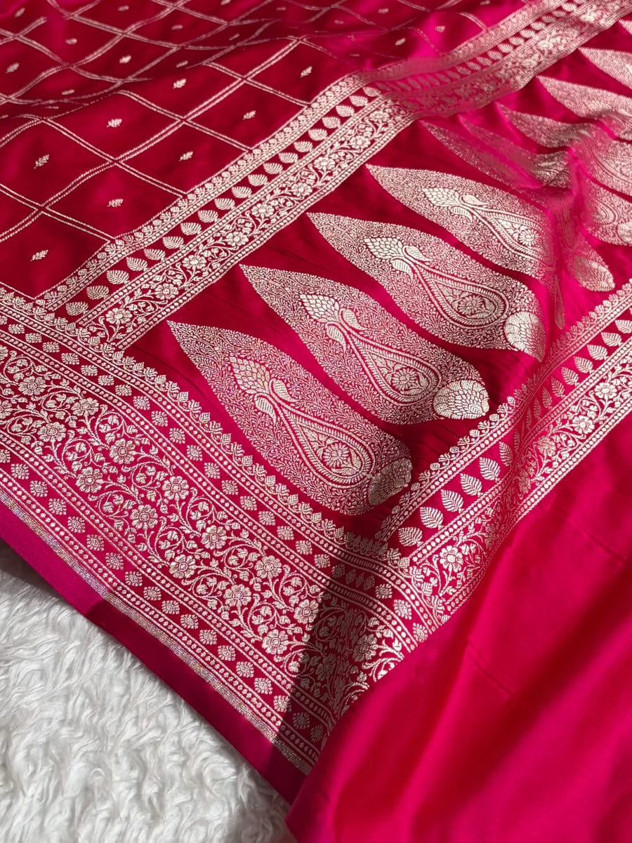 Pure Mashru silk saree