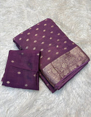 Pure Chinnon viscose saree