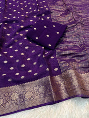 Pure Chinnon viscose saree