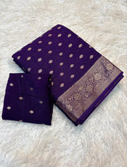 Pure Chinnon viscose saree